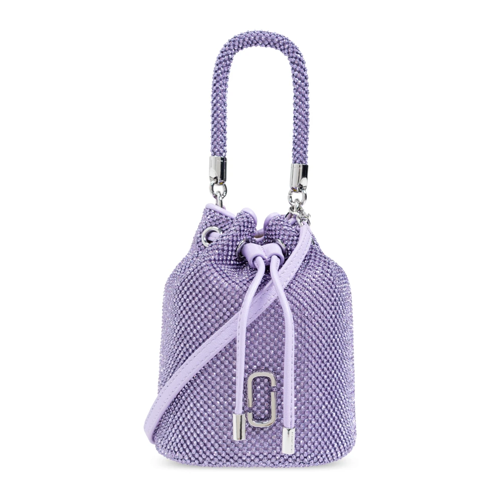 Marc Jacobs Schoudertas 'The Mini The Rhinestone' Purple Dames