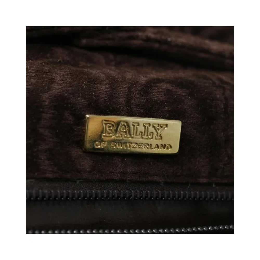 Bally Pre-owned Suede shoulder-bags Brown Dames