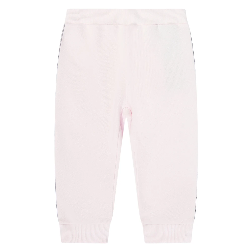 Balmain Women's Pink Logo Tape Joggers