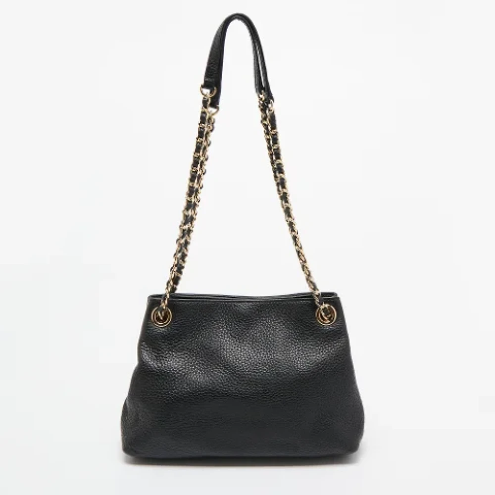 Michael Kors Pre-owned Leather shoulder-bags Black Dames