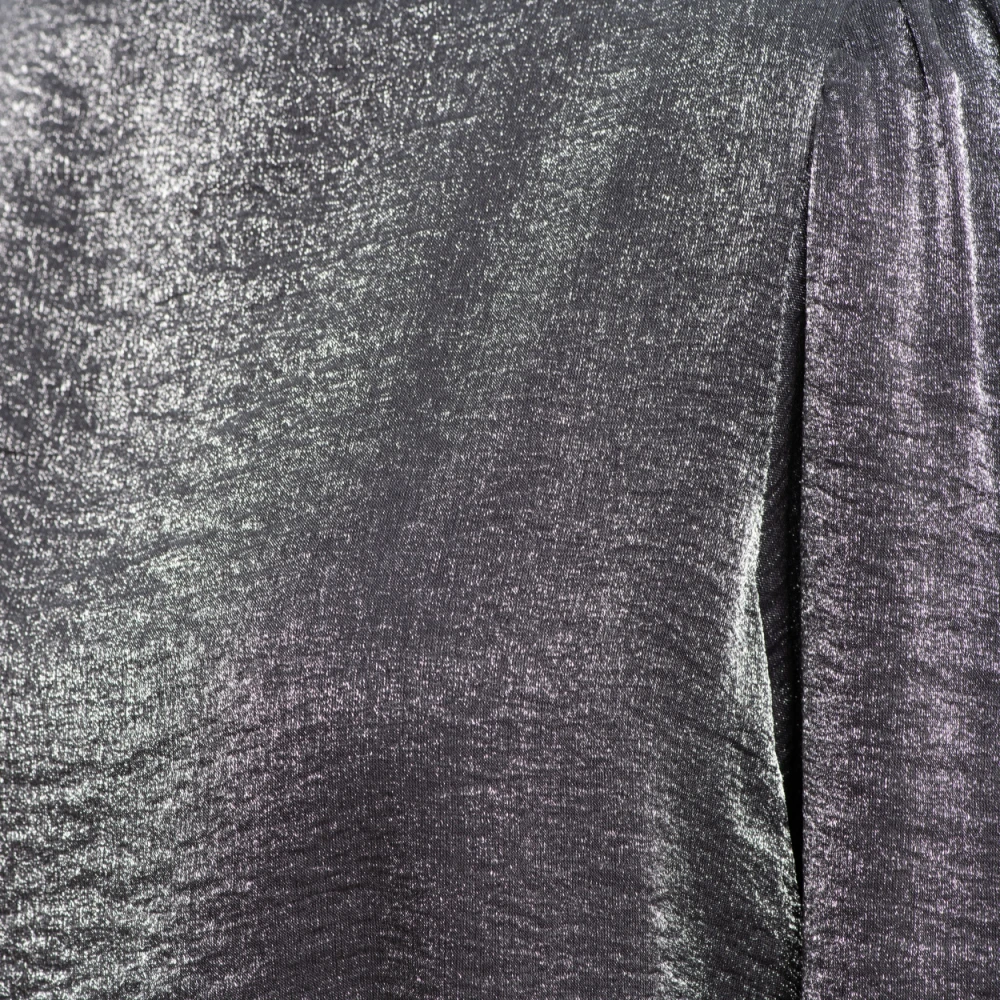 &Co Woman Bloes met lange mouwen en V-hals Gray Dames