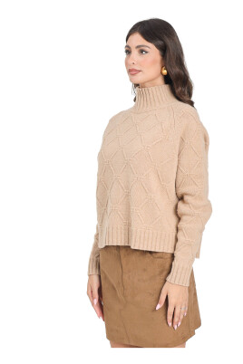pull-beige-a-col-haut-avec-motif-jacquard