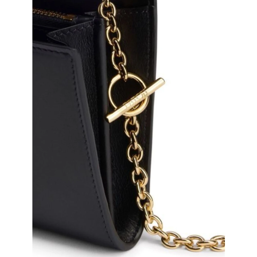 Patou Zwarte Ketting Pouch Black Dames