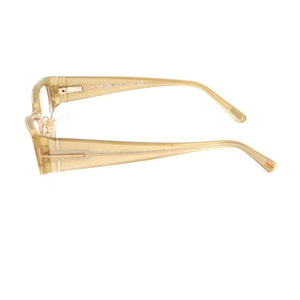 Tom Ford Gele Acetaatframebril voor vrouwen Yellow Dames