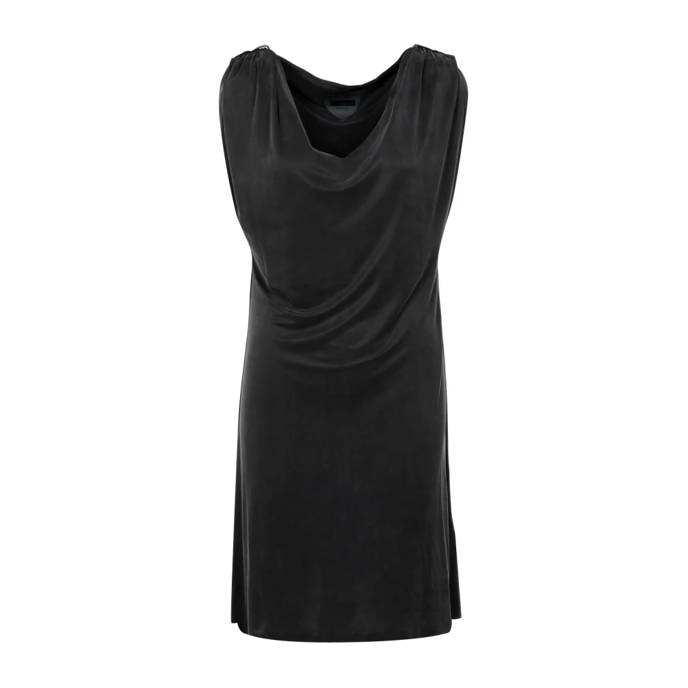 RRD Mouwloze Jurk met V-Hals Black Dames