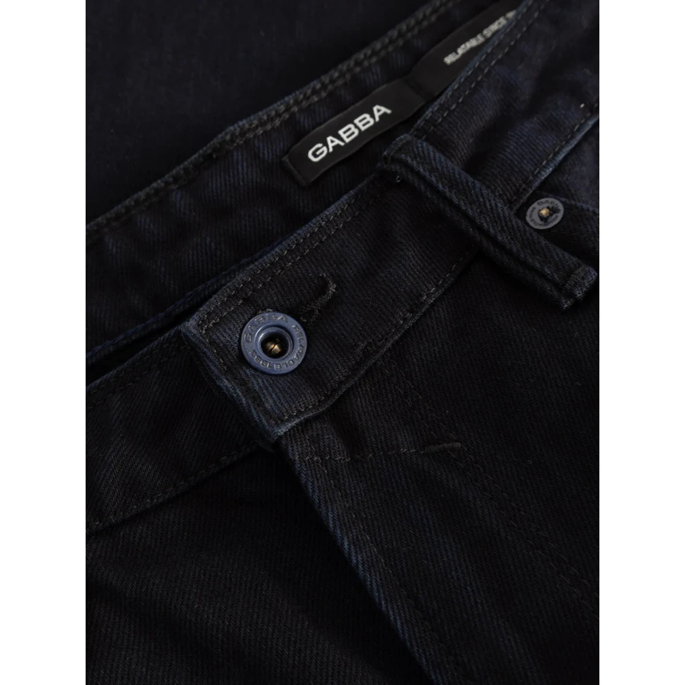 Gabba Donkerblauwe Loose Jeans Isko Denim Blue Heren