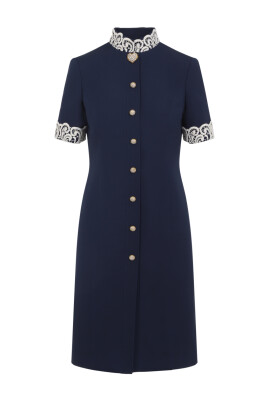 blue-wool-silk-dress-elegant