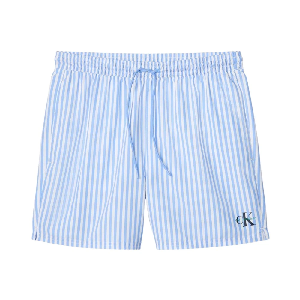 Calvin Klein Hombre Azul Trajes De Baño, Talla: L