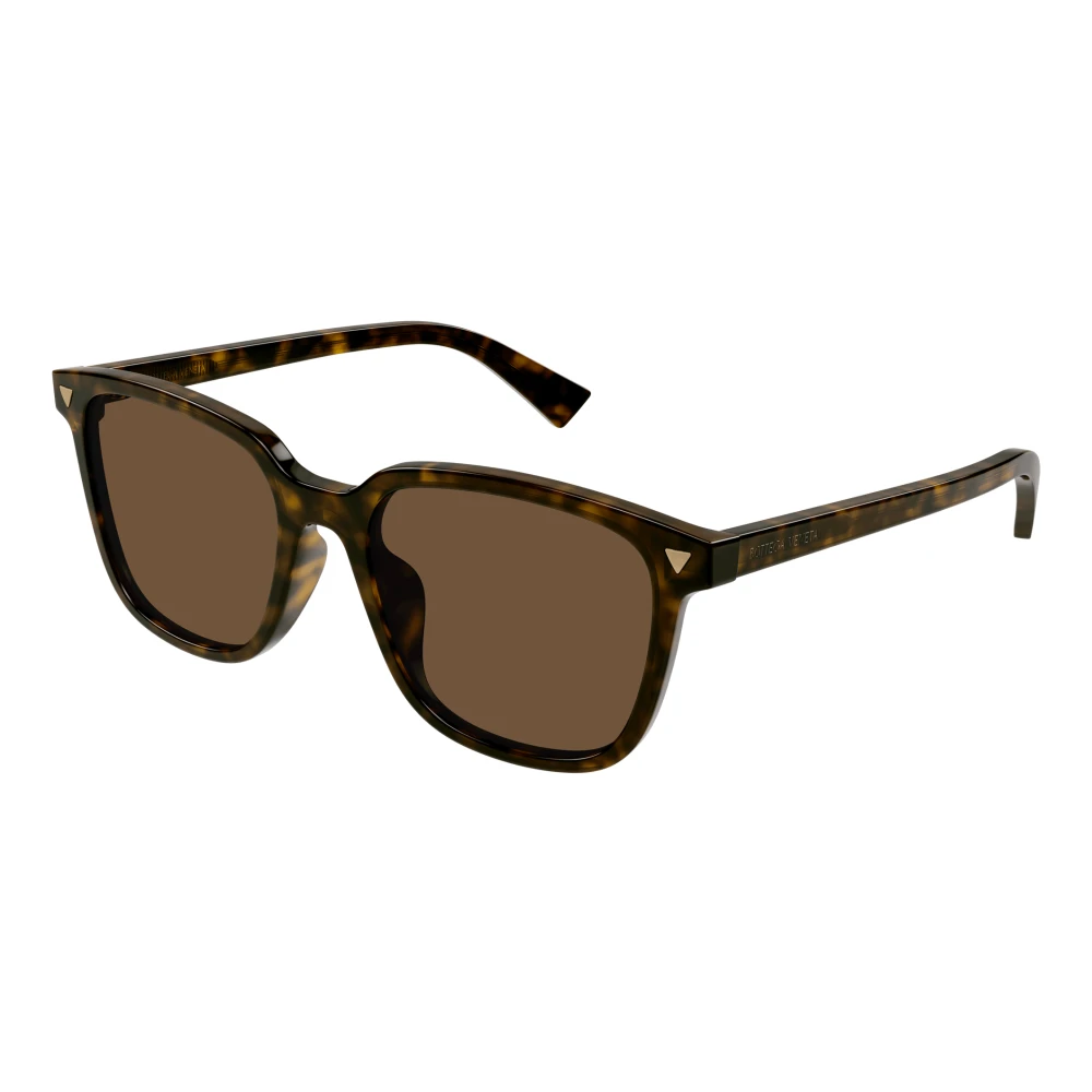 Bottega Veneta Unisex Brown Stylish Sunglasses In Havana