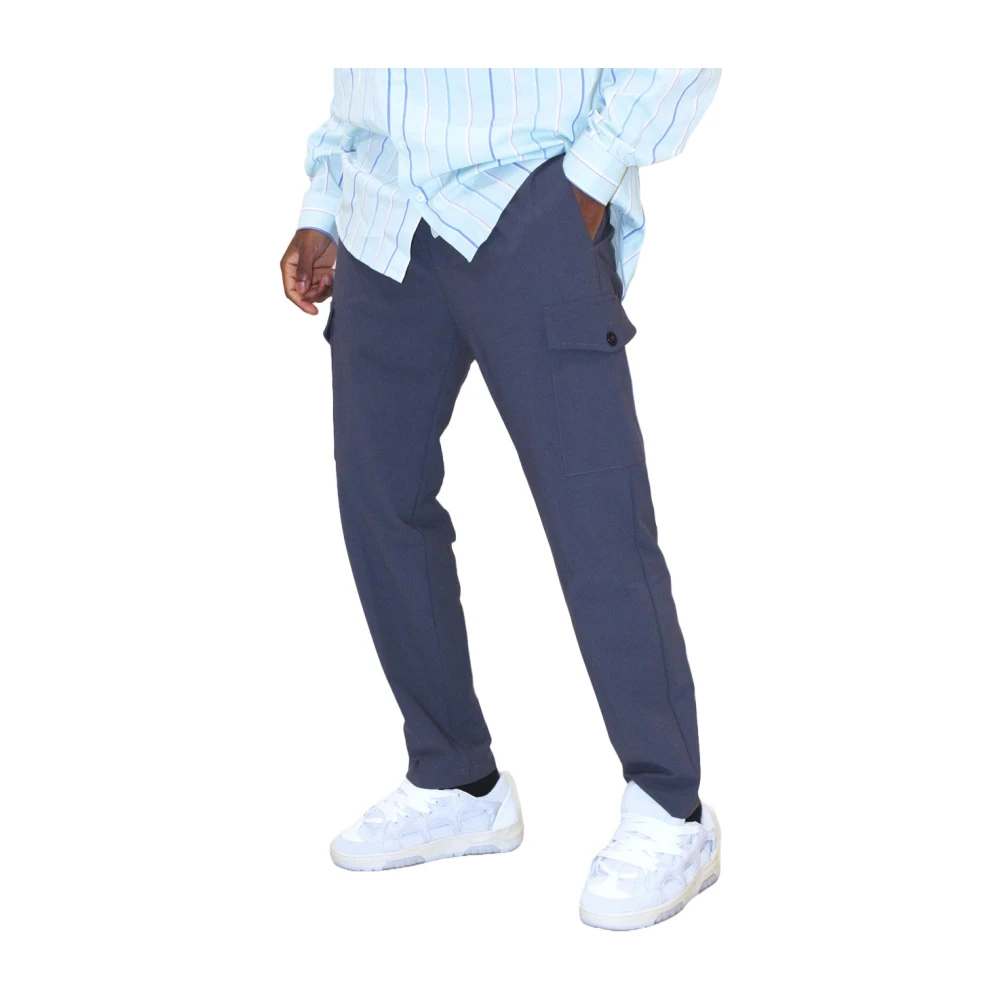 Liu Jo Cargo Broek Blauw Blue Heren