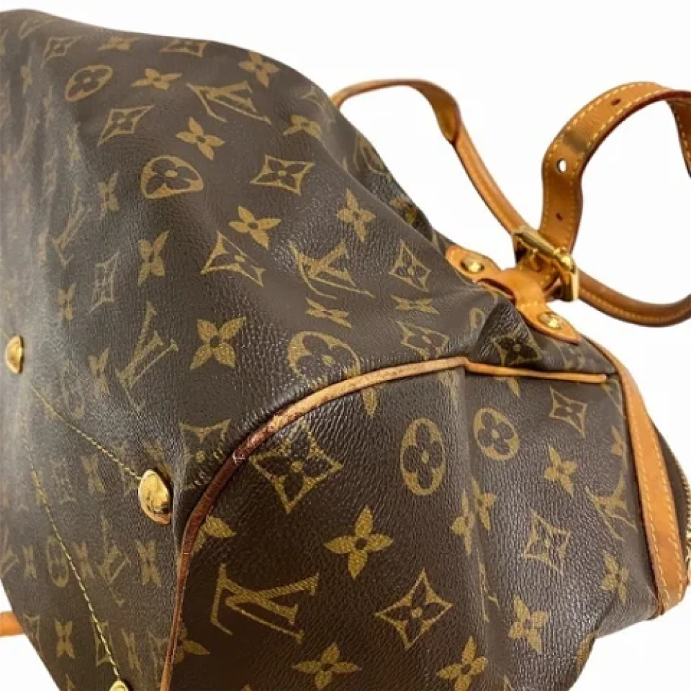 Louis Vuitton Vintage Pre-owned Fabric handbags Brown Dames