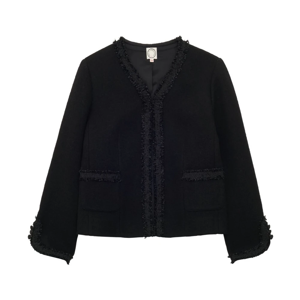 Ines De La Fressange Paris Misia Jacket Black Dames