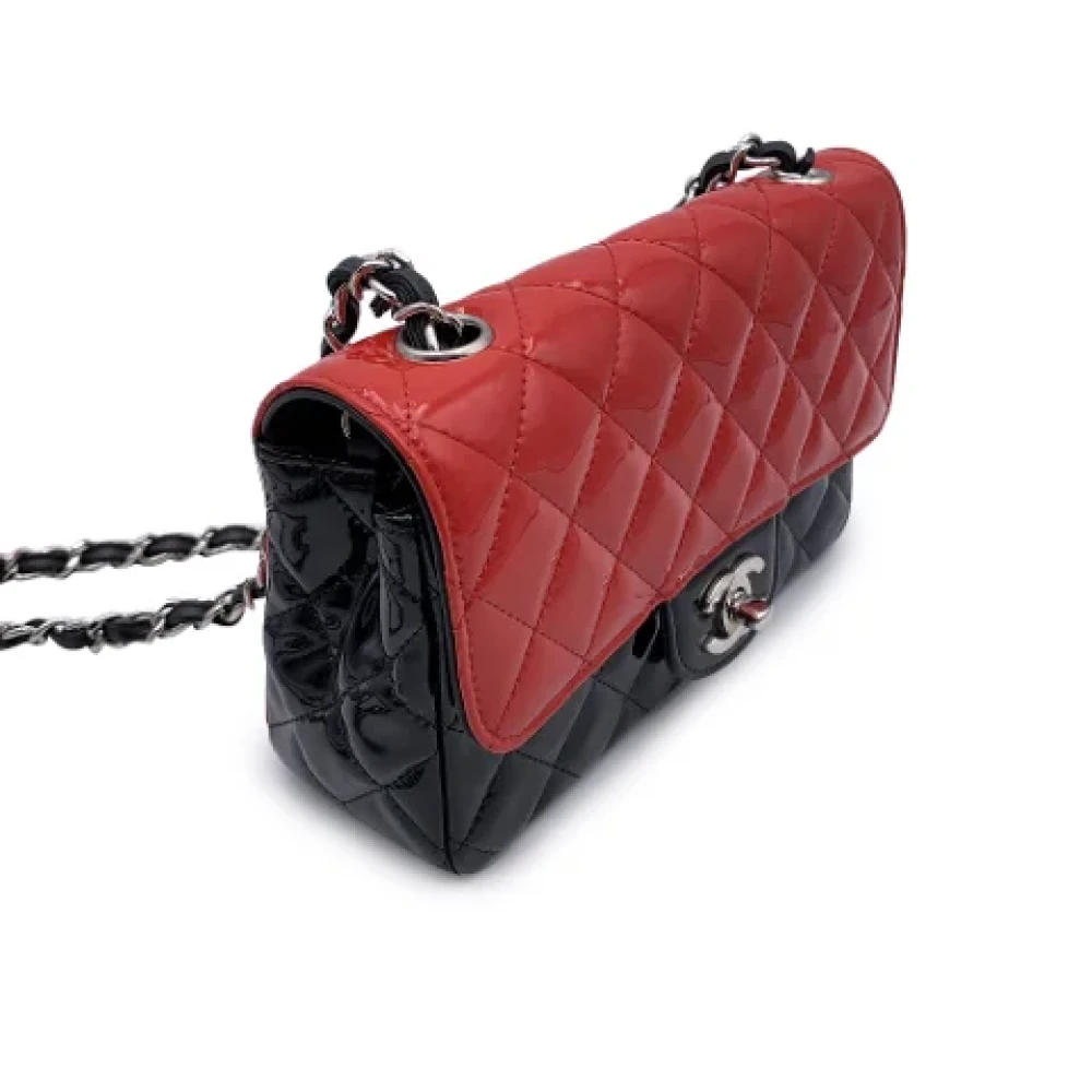 Chanel Vintage Pre-owned Leather chanel-bags Red Dames