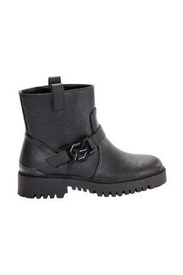 Classic Logo Metal Boots
