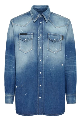 Oversize Denimskjorta