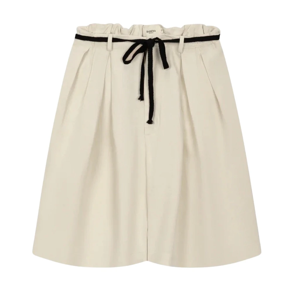 Barena Venezia Women's Beige Bermudas, 3XS, Bermuda Shorts