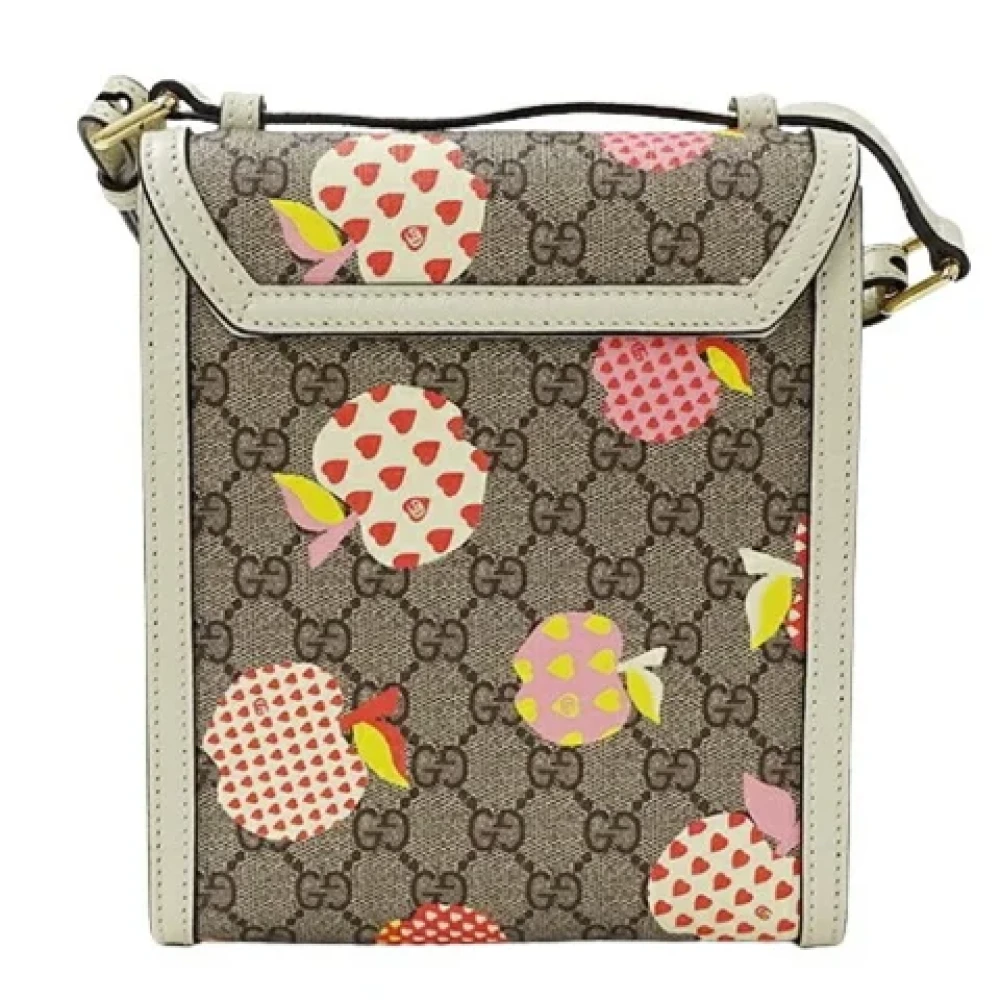 Gucci Vintage Pre-owned Fabric gucci-bags White Dames