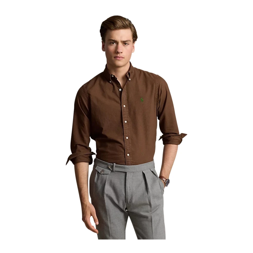 Polo Ralph Lauren Bruine casual overhemd Brown Heren
