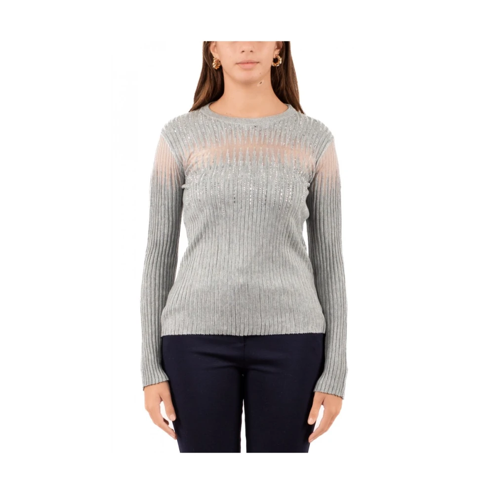 Luckylu Damesmode Top Gray Dames