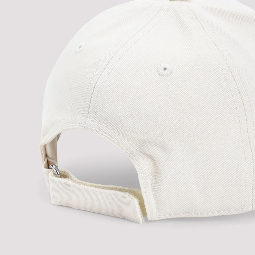 Moncler Stijlvolle Nude & Neutrals Hoed White Dames