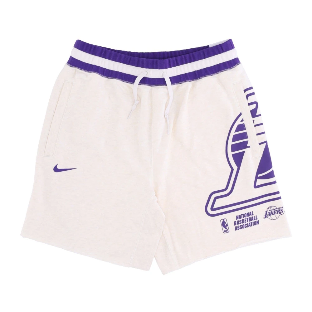 Nike Fleece Courtside Shorts Purple Heren