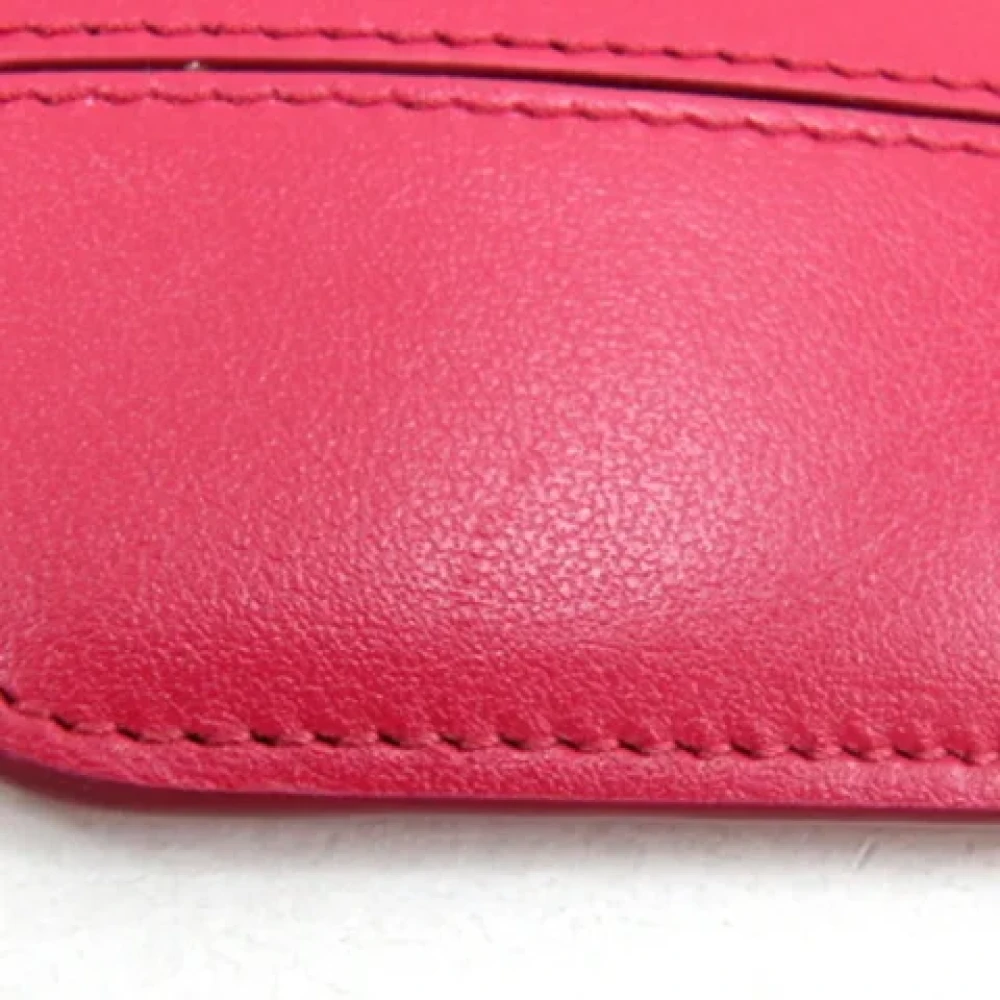 Chloé Pre-owned Leather wallets Pink Dames