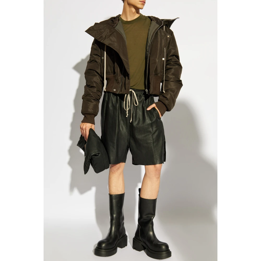Rick Owens Level T-Shirt Green Heren