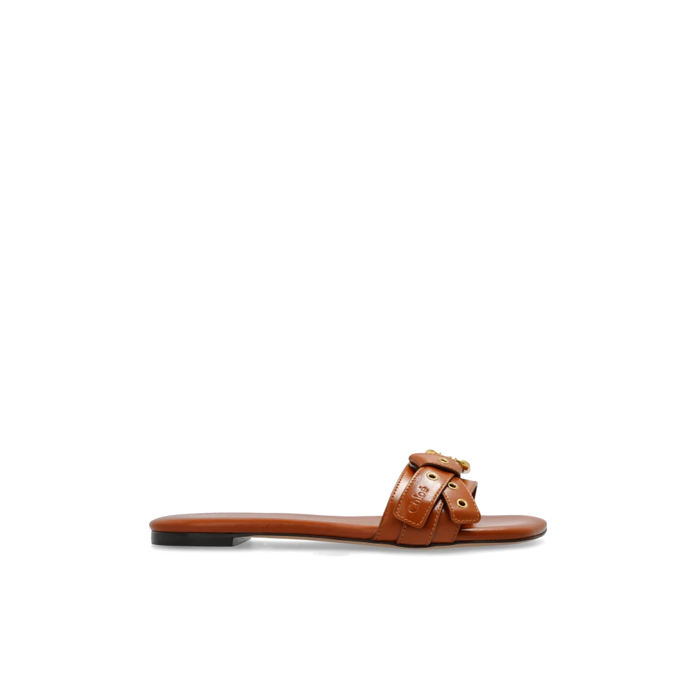 Shoes > Flip Flops & Sliders > Sliders - - Chloé - Modalova