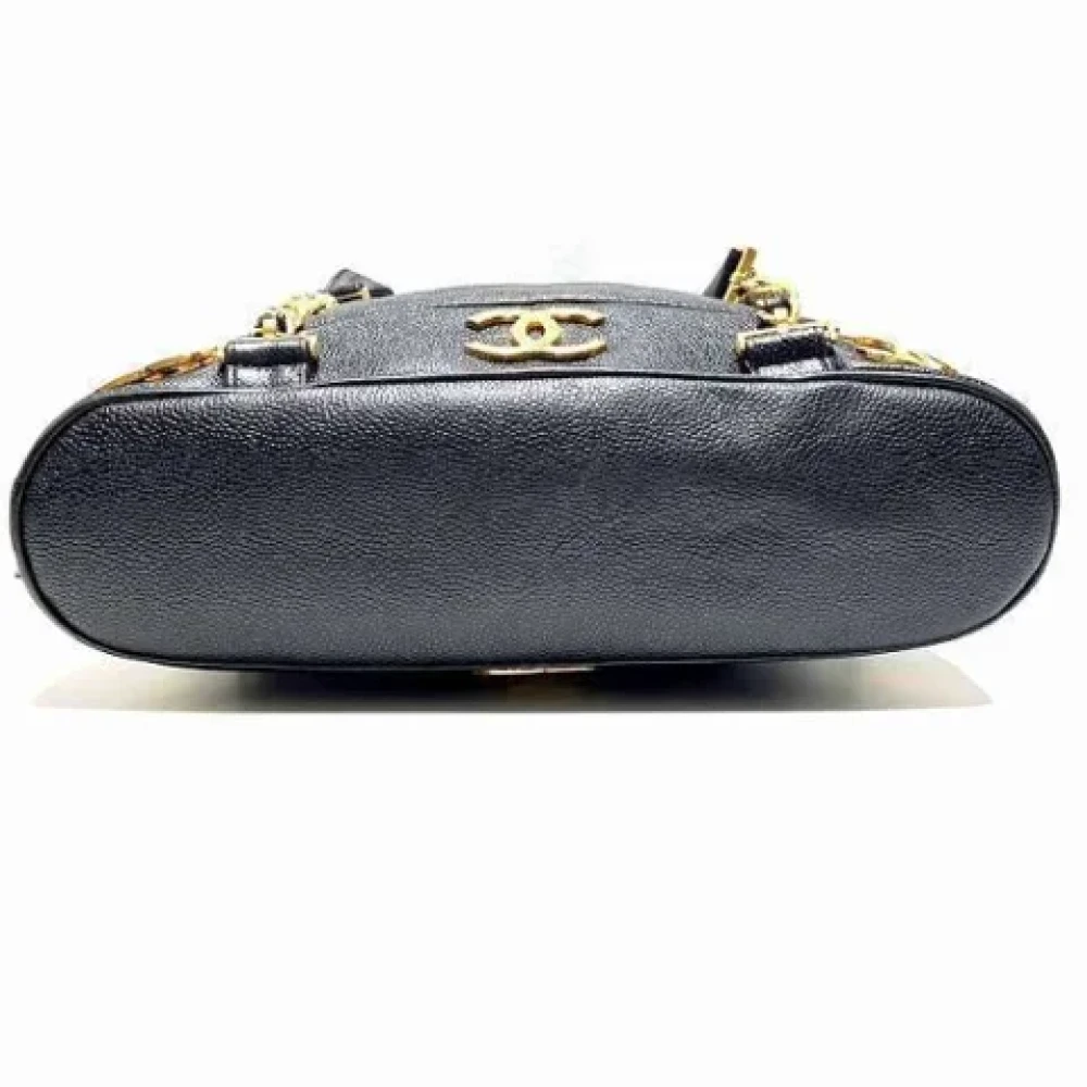 Chanel Vintage Pre-owned Leather chanel-bags Black Dames
