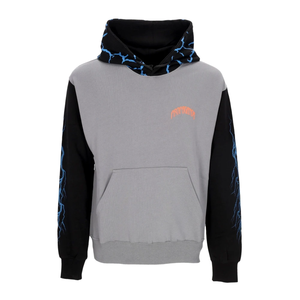 Propaganda Gray Hoodies, Male, Xs, Triangle Gorilla Hoodie Grey