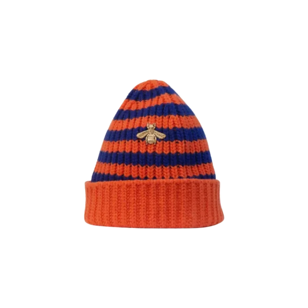 Gucci Vintage Pre-owned Wool hats Orange Dames