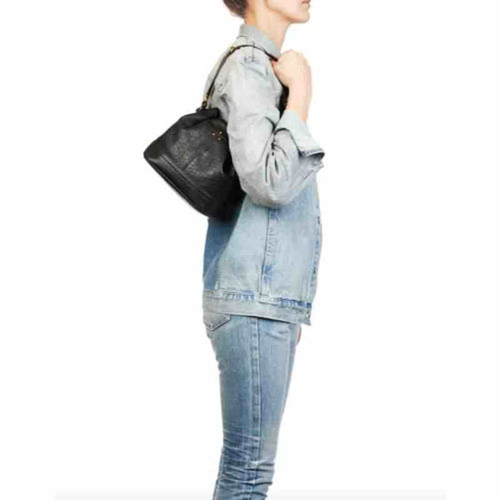 Jérôme Dreyfuss Kleine Bucket Bag Black Dames