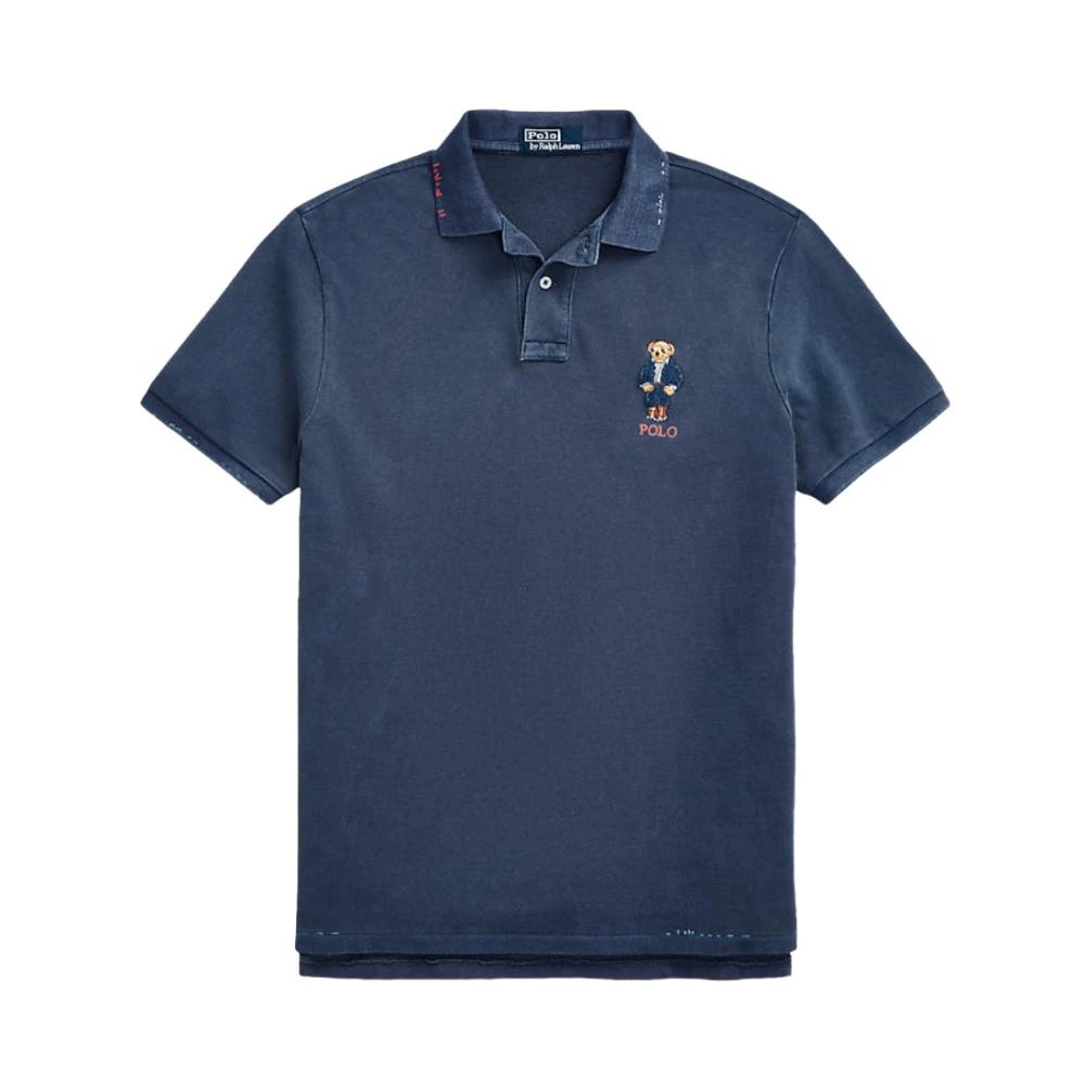 Polo Ralph Lauren Casual T-shirt voor mannen Blue Heren