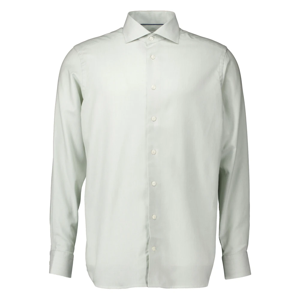 Eton White Casual Shirts, Male, 4XL, Long Sleeve Shirt
