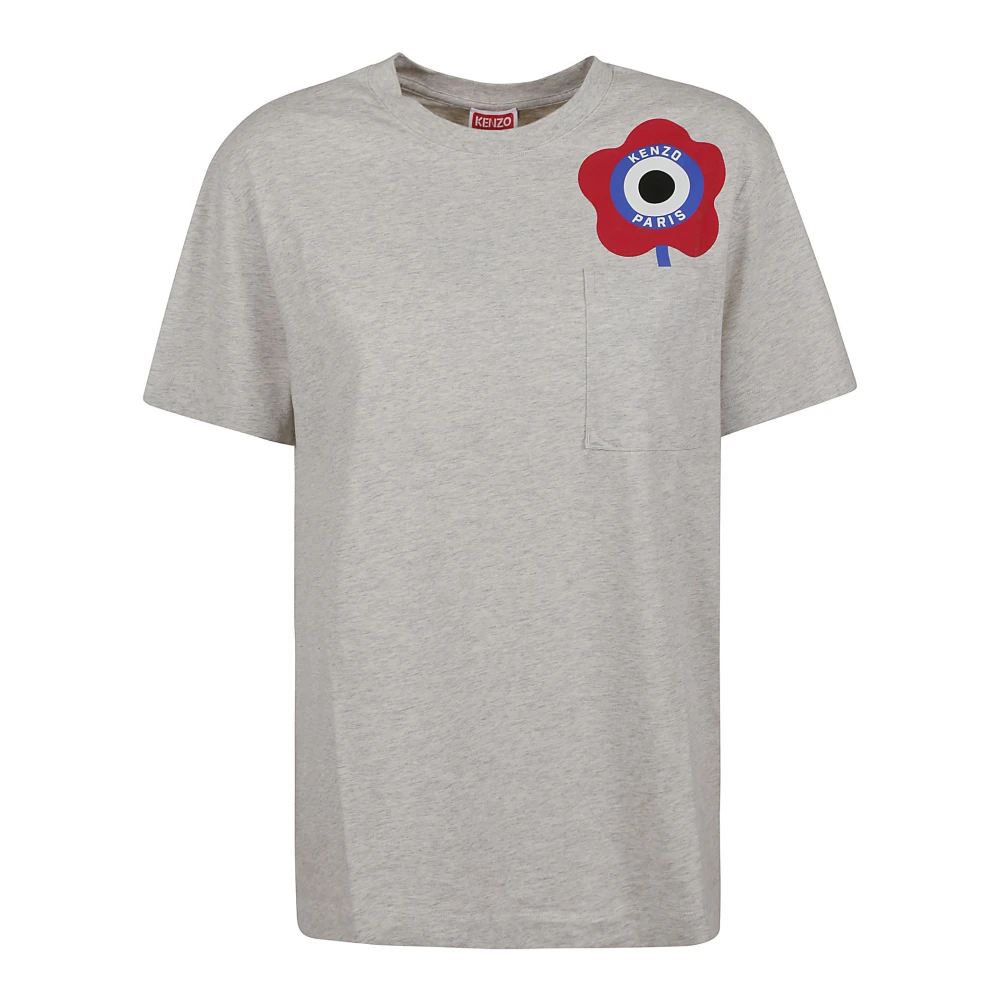 Kenzo Lichtgrijze T-Shirt Gray Dames