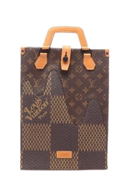 Pre-owned LV Squared Mini Tote Damier Giant Monogram Coated Canvas Tote Limited
