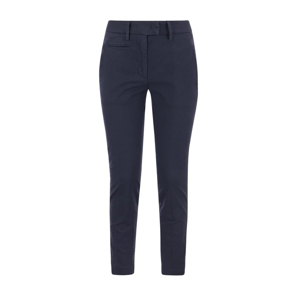 Dondup Blå Perfect Slim-Fit Byxor