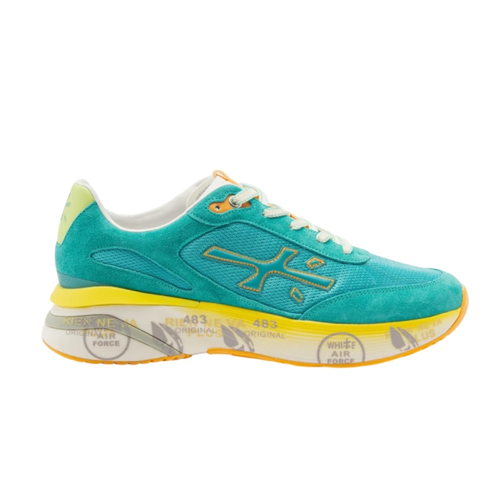 Premiata Moerun Sneakers Heren Schoenen Blauw