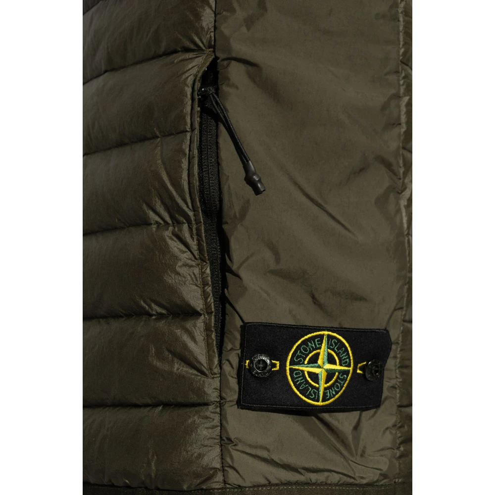 Stone Island Donsvest Green Heren