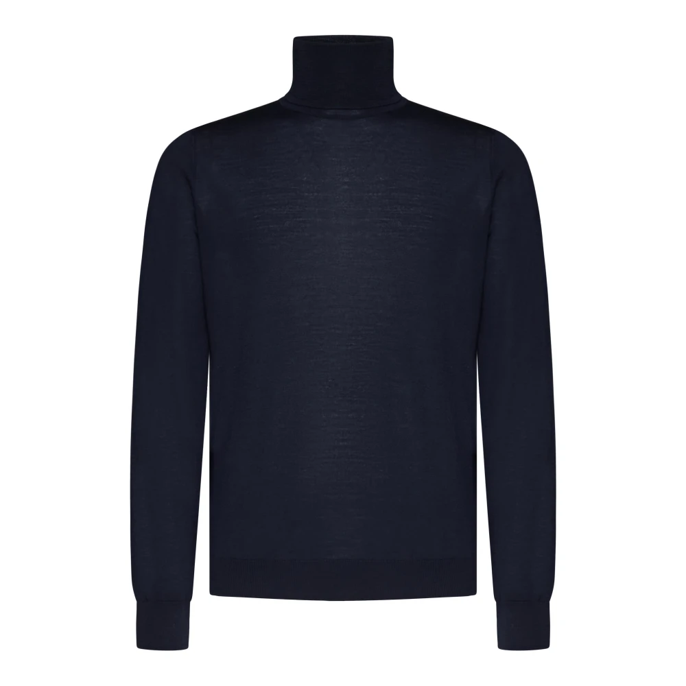 Piacenza 1733 Stijlvolle Sweaters in Wit Blauw Blue Heren