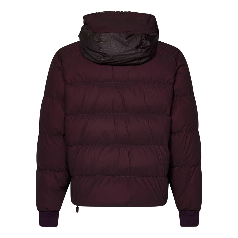 C.P. Company Bordeaux Jas Aw24 Elegante Stijl Red Heren
