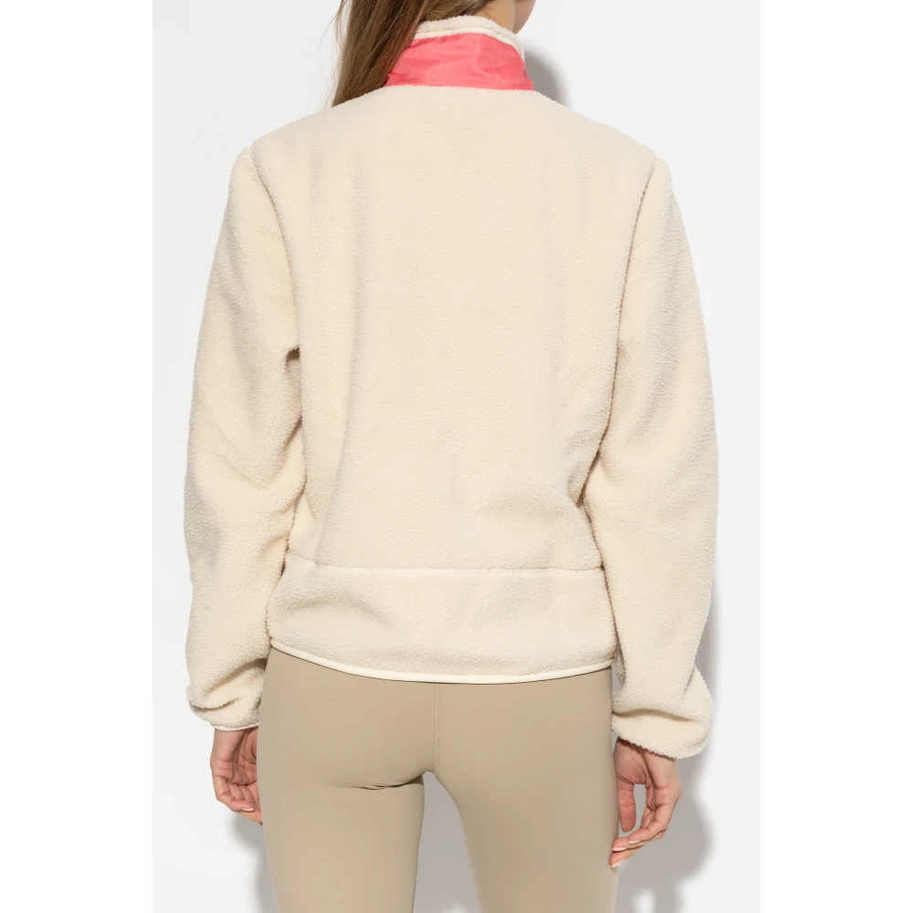 Sporty & Rich Fleece uit de Mountain collectie Beige Dames