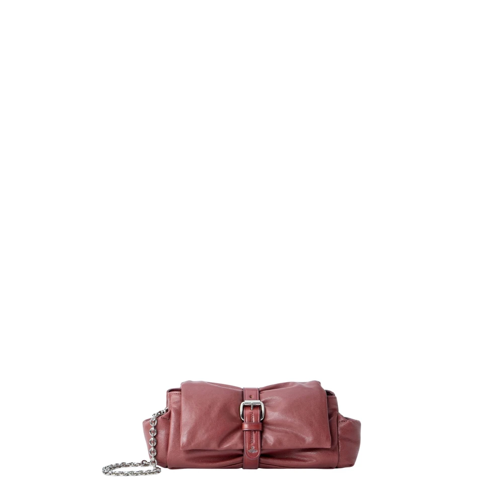 Vivienne Westwood Hazel Treasure Clutch - Female - Cross Body Bags - Red - One Size - Bags