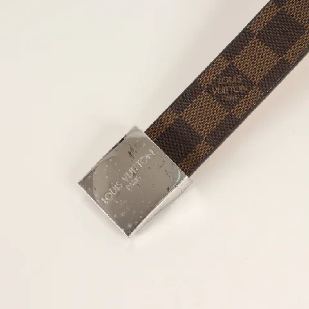 Louis Vuitton Vintage Pre-owned Leather belts Brown Heren