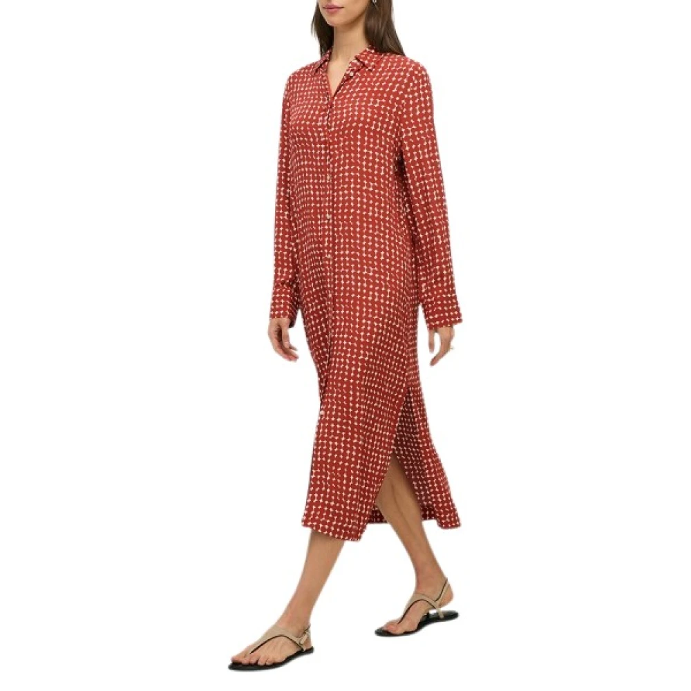 Yerse Femme Rouge - Robe Chemise - Robes - Taille: 40 Fr