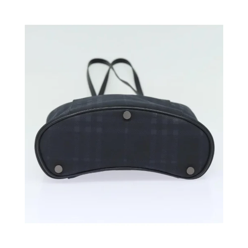 Burberry Vintage Pre-owned Leather shoulder-bags Black Dames