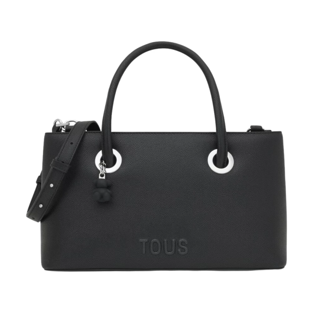 Tous City Poppy Zwarte Handtas Black Dames