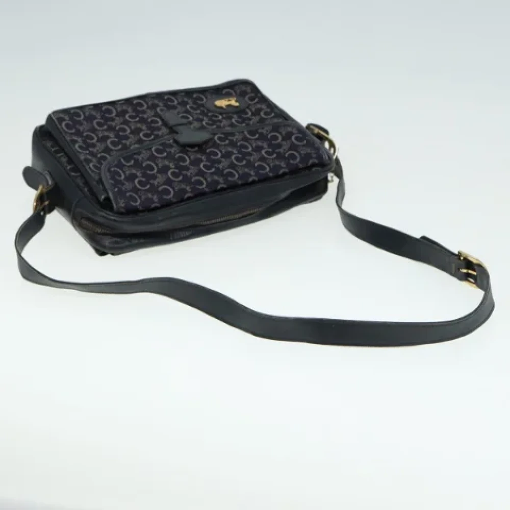 Celine Vintage Pre-owned Canvas celine-bags Blue Dames