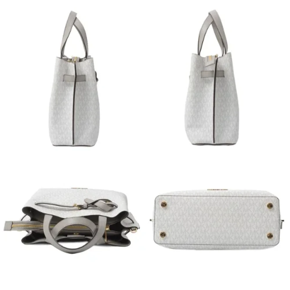 Michael Kors Pre-owned Canvas handbags White Dames