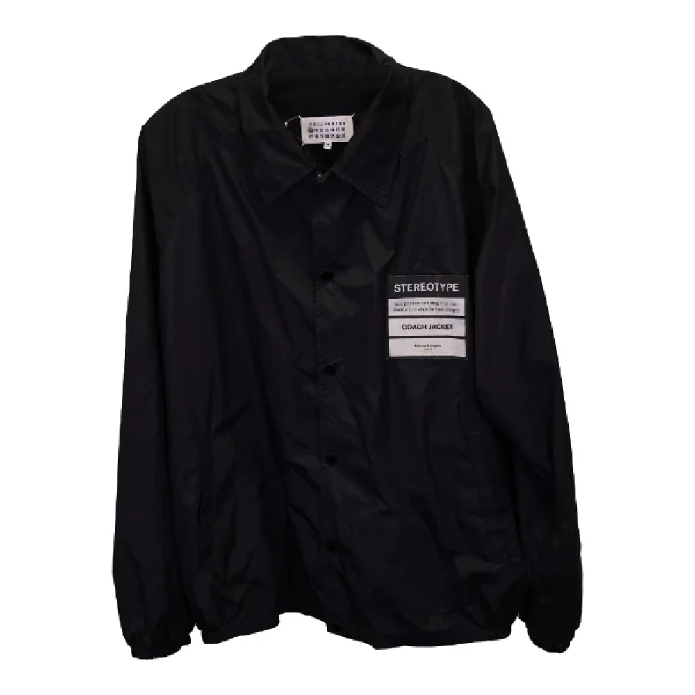Maison Margiela Pre-owned Fabric outerwear Black Heren